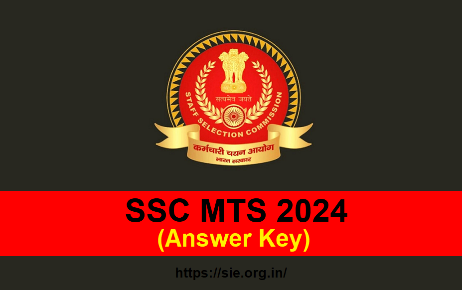 SSC MTS Answer Key 2024 soon release at ssc.nic.in